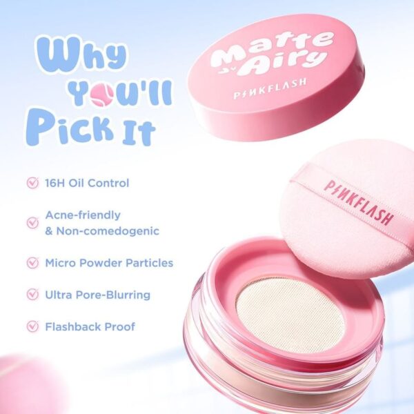 Pinkflash Airy Matte Powder