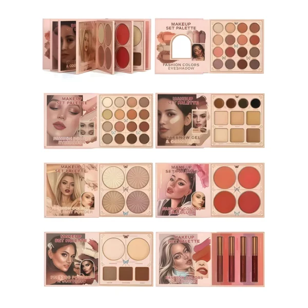 IGOODCO 7 Page Charming Makeup Book Palette