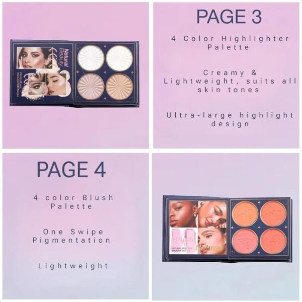 Igoodco 8 in 1 Makeup Set Book