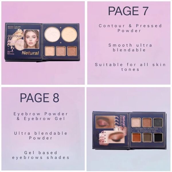 Igoodco 8 in 1 Makeup Set Book
